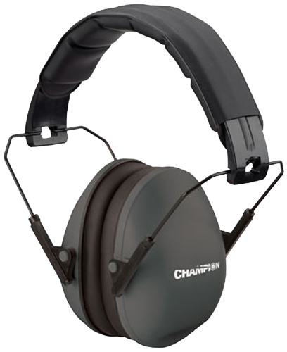 Champion Targets Slim Fit Passive Earmuffs 21nrr Black 40971