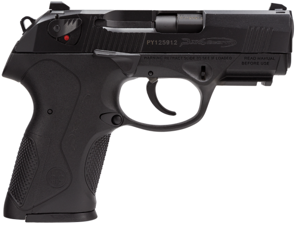 Beretta PX4 Storm .40 S&W 10+1 3.2" Pistol in Black (Black Interchangeable Backstrap Grips) - JXC4F20