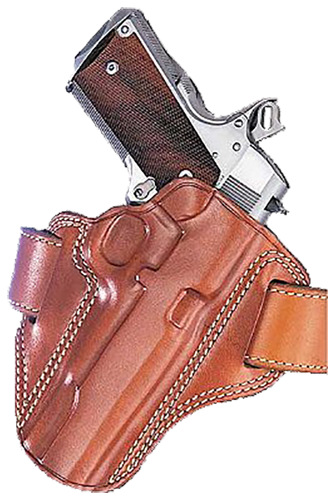 Galco International Combat Master Right-Hand Belt Holster for 1911 in Tan Leather (5") - CM212