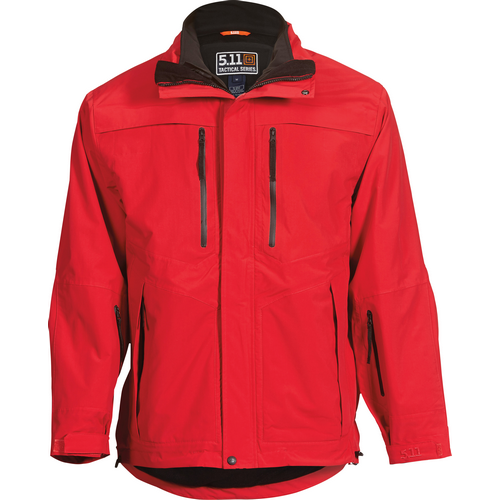 5.11 Tactical Bristol Parka Systems Men's Full Zip Coat in Range Red - 3X-Large