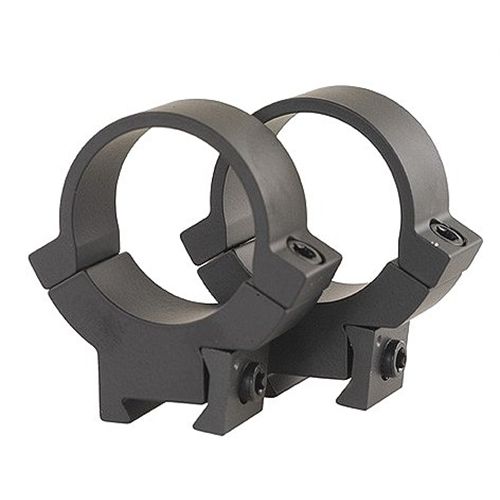 Warne 22 Caliber High Scope Rings w/Matte Black Finish 722M