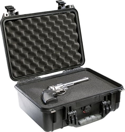 Pelican 1450 Hard Case 16x13x7" Watertight/Dust & Crushproof Black Poly