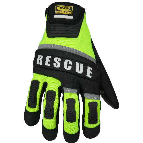 RESCUE GLOVES HI VIS L