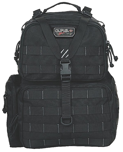 G*outdoors - Inc Tactical Range Rain Cover Range Bag Backpack in Black 1000D Nylon w/Teflon Coating - T1612BPB