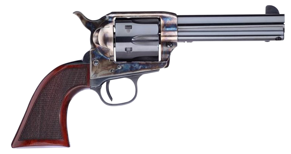 Taylors & Co Short Stroke Smoke Wagon .357 Remington Magnum 6-Shot 4.75" Revolver in Blued - 556204DE