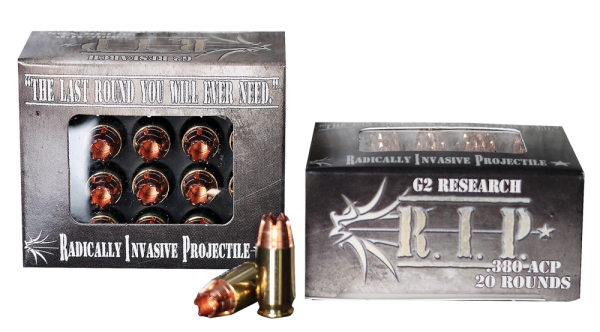 G2 Research Inc RIP .380 ACP Hollow Point, 62 Grain (20 Rounds) - RIP 380 ACP