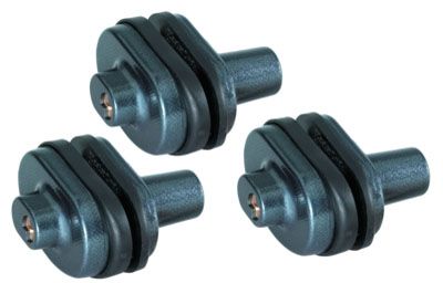Master Lock Steel Gun Locks Fits Many Handguns/Rifles/Shotguns Silver Finish 3 Pack 90TRISPT