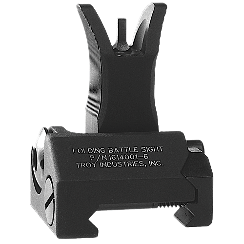 Troy FBSFMBT01 Battle Sight Fixed M4 Front Tritium Black