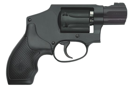 Smith & Wesson 351 .22 Winchester Magnum 7-Shot 1.87" Revolver in Black (Classic) - 103351