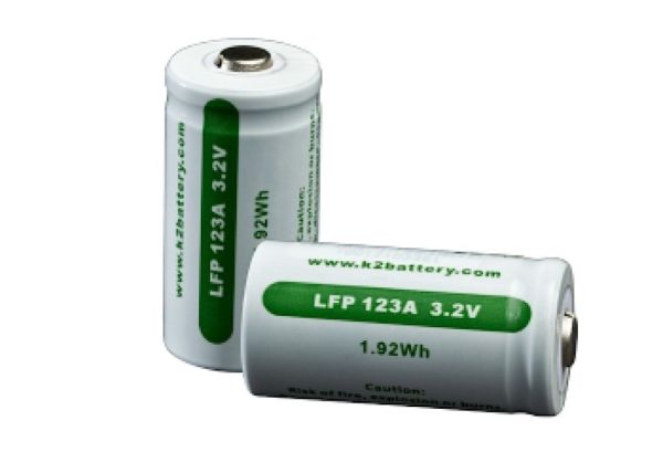 Surefire- Laser Products CR123 3V High Performance Batteries SF2CB