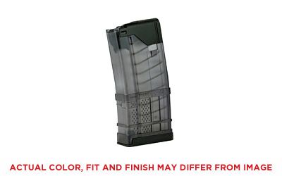 Lancer L5 Advanced Warfighter Magazine, 223 Rem/556nato, 30rd, Fits Ar Rifles, Clear Finish 999-000-2320-31