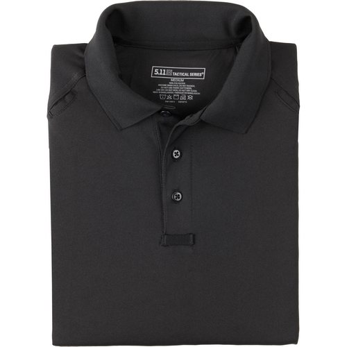 5.11 Tactical Performance Men's Short Sleeve Polo in Black - 3X-Large