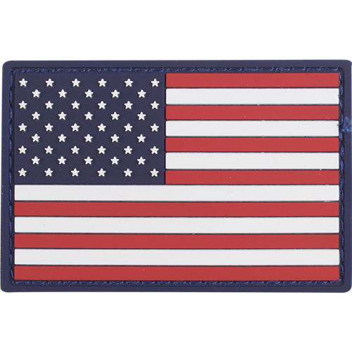 Rubber Patch - Usa Flag (Red/White/Blue)