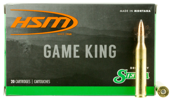 HSM Hunting Shack Game King .25-06 Remington Spitzer Boat Tail, 100 Grain (20 Rounds) - 25061N