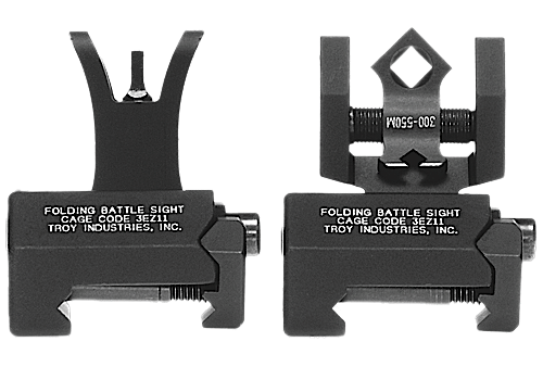 Troy SSIGIARSMBT Battle Sight Micro HK Weapons w/Raised Top Rail Black