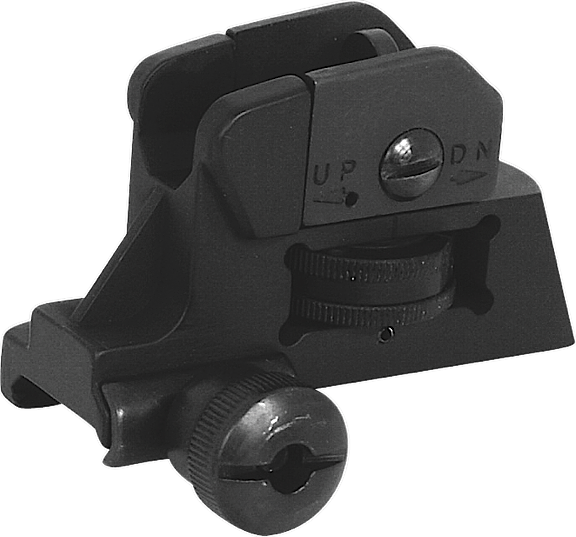 NCStar AR15 Detachable Rear Sight AR-15 Black