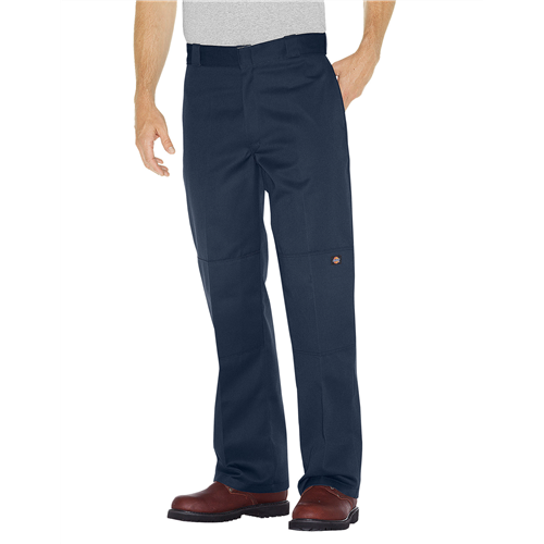 Dickies Double Knee Work Pant Men's Uniform Pants in Dark Navy - 32 x 30
