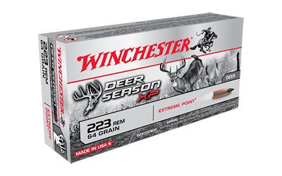 Winchester Deer Season .223 Remington Poly Tip, 64 Grain (20 Rounds) - X223DS