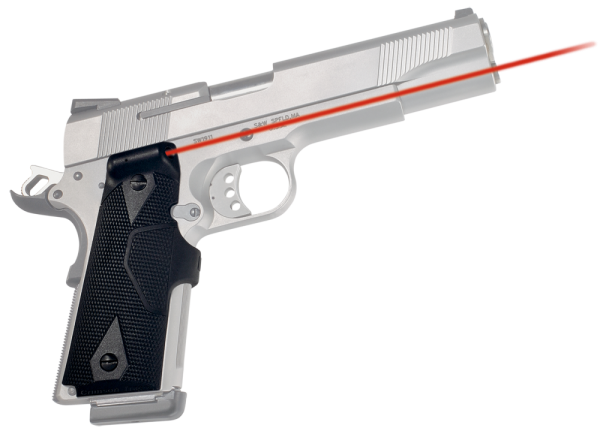 Crimson Trace LG401 Lasergrip Full Size Govt/Cmdr Red 5mW 633nm