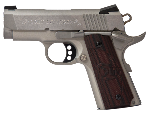 Colt 1911 .45 ACP 7+1 3" 1911 in Aluminum Alloy (Defender) - O7000XE
