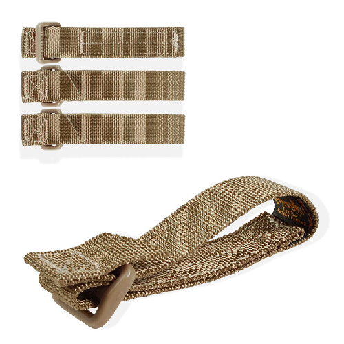 3  Tactie Attachment Strap (Pack Of 4) Color: Khaki