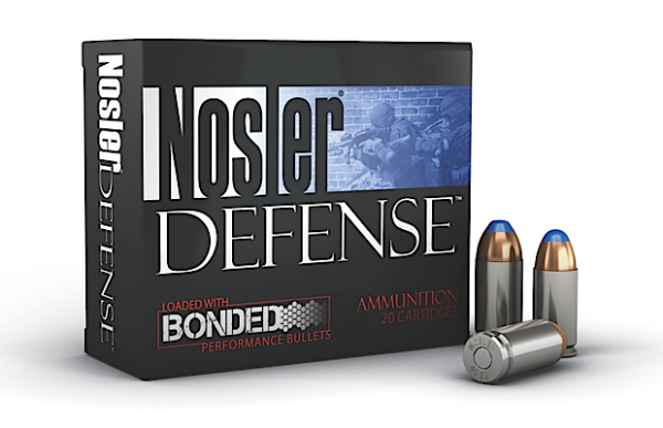 Nosler Bullets Performance Bonded 9mm Hollow Point, 124 Grain (20 Rounds) - 38432