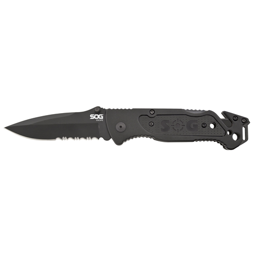 SOG Escape Manual Folding Knife, 3.4" Clip-point Blade - FF25-CP