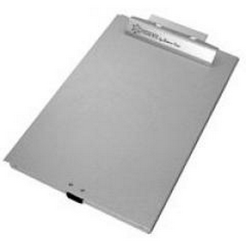 LTR Size Bottom Open Clipboard Box Color: Silver