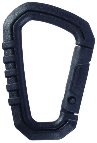 Large Polymer Carabiner Color: Black