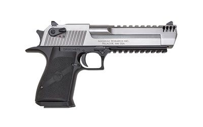 Magnum Research Desert Eagle .50 AE 10+1 6" Pistol in Black Frame/Stainless Slide (Mark XIX 50AE) - DE50ASIMB