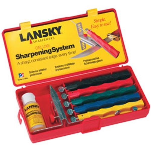 Lansky Deluxe Kit For Sharpening Knives LKCLX