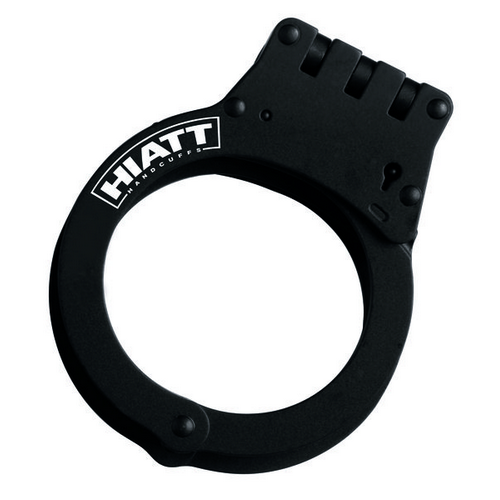 Cuff  Oversized Hinge Handcuffs   Black