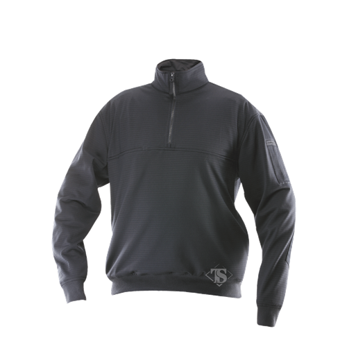 TruSpec - Grid Fleece Zip Thru Job Shirt Size: Small