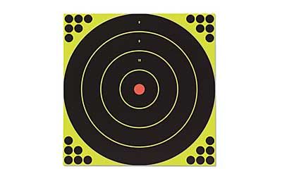 Birchwood Casey Shoot-n-c Target, Round Bullseye, 12", 12 Targets 34022