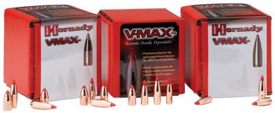 Hornady Rifle .204 Caliber 32 Grain V-Max 100 Round Box 22004