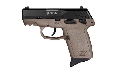 SCCY CPX-1 Gen3 9mm 10+1 3.10" Pistol in Flat Dark Earth - CPX1CBDEG3