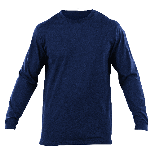 5.11 Tactical Professional Men's Long Sleeve Uniform Shirt in Fire Navy - Small