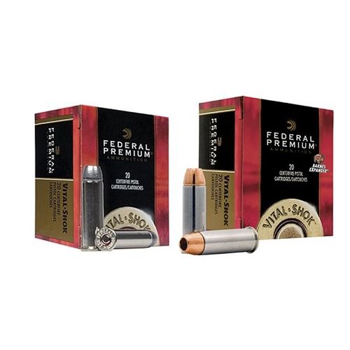Federal Cartridge Vital-Shok .454 Casull Barnes Expander, 250 Grain (20 Rounds) - P454XB1