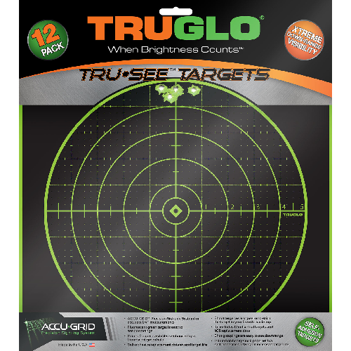 TRU TG1OA12 TRU-SEE TARGET GRID 12PK
