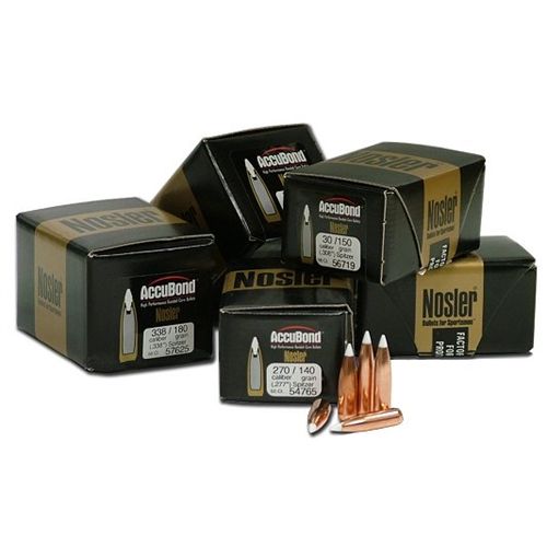 Nosler AccuBond 25 Cal 110 Grain Spitzer 50/Box 53742