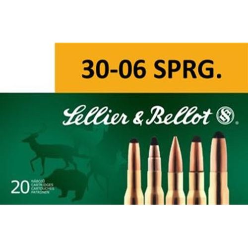 Magtech Ammunition Match Grade .30-06 Springfield Boat Tail Hollow Point, 168 Grain (20 Rounds) - SB3006D