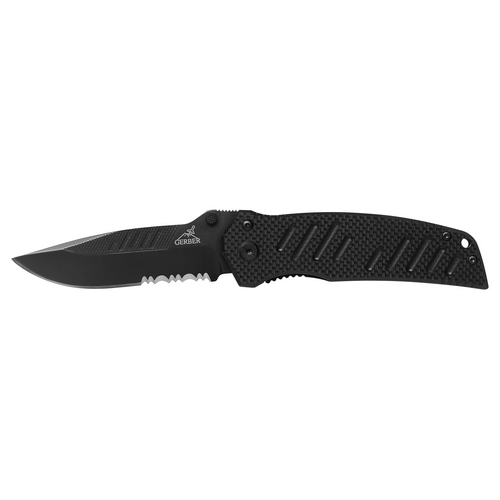 Gerber Swagger Manual Folding Knife, 3.25" Drop-point Blade - 31-000594