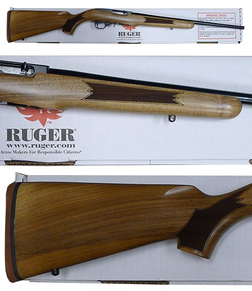Ruger 42663 .22 Long Rifle 10-Round 20" Semi-Automatic Rifle in Blued - 11165