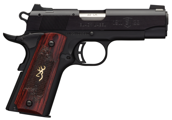 Browning 1911-22 .22 Long Rifle 10+1 3.625" 1911 in Black (Black Label Medallion) - 51852490