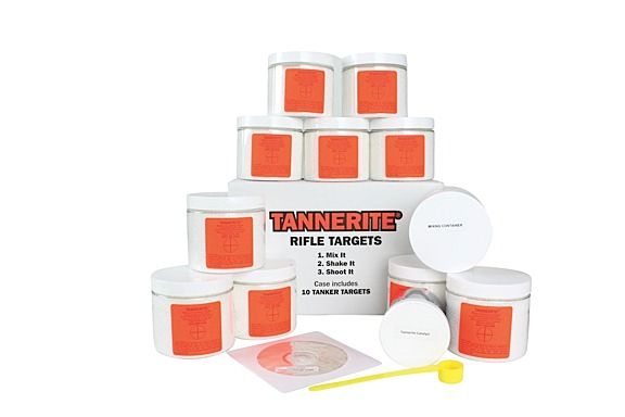 Tannerite Exploding Targets One Pound 10 Pack with Catalyst, Scoop, Mixing Container and DVD PP410