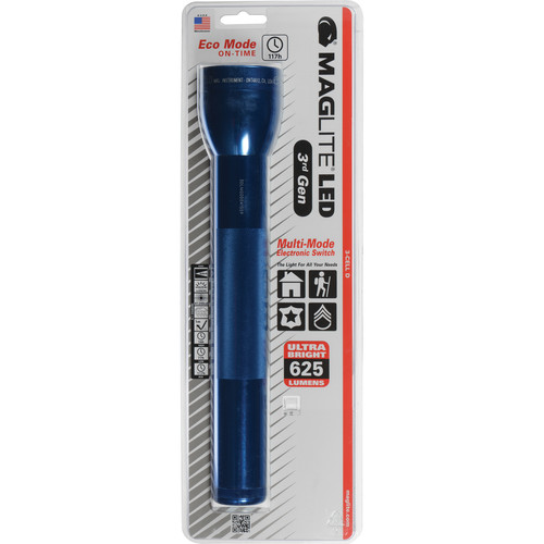 MagLite ML300L Flashlight in Blue (11.75") - ML300L-S3116