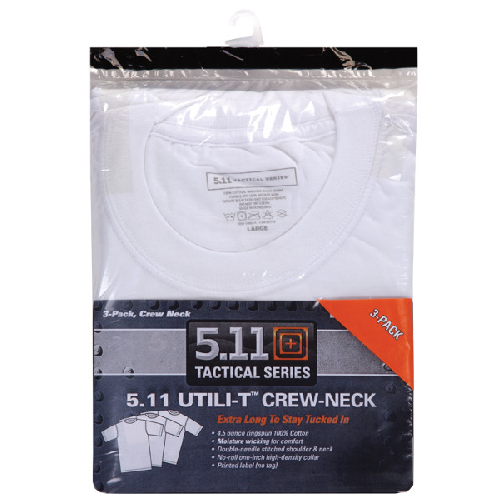 5.11 Tactical Utili-T Men's T-Shirt in White - Large