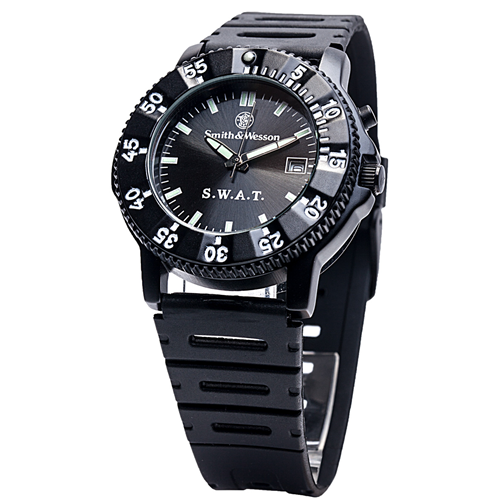 SWAT Watch - Back Glow, Rubber Band