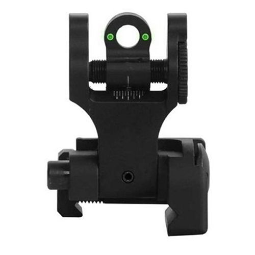 Troy Rear Folding Battle Sight Tritium FBSRTBT00