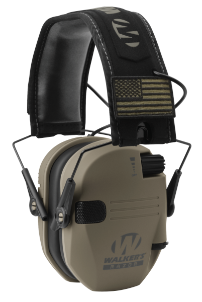 Walkers Game Ear Razor Patriot Earmuff 23 dB Flat Dark Earth